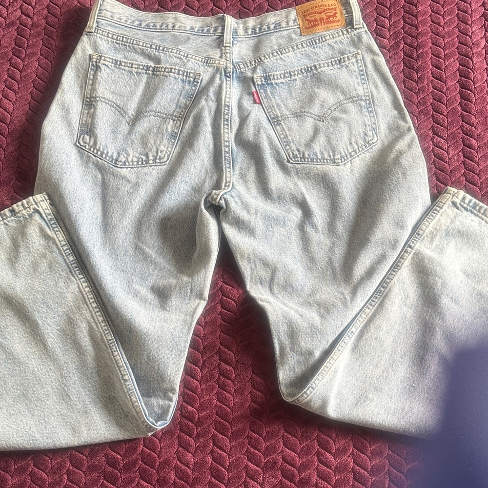 Levi's Light Blue Vintage-Inspired Straight Jeans